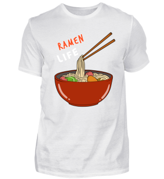 Lustiges Ramen Life Nudel T-Shirt