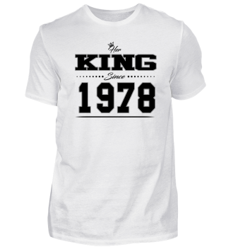 1978 Her King since geschenk partner 