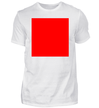 rotes Quadrat - Logo - Motiv - Geschenk