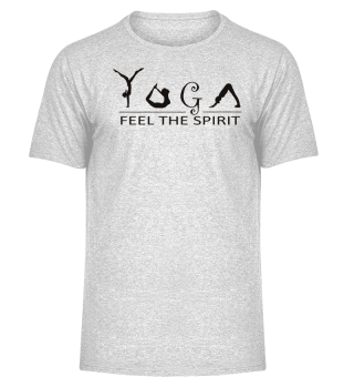 Yogo shirt feel the spirit Geschenk