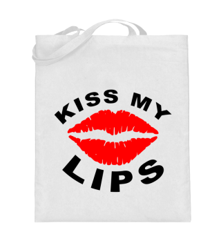 Kiss My Lips - schwarz