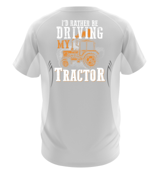 Farmer - drive tractor