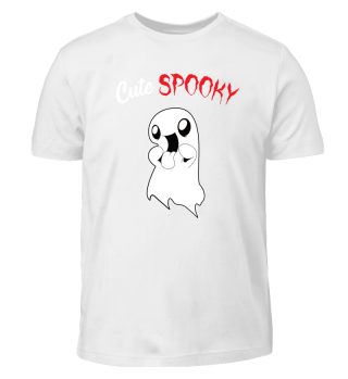 Cute Ghost Halloween Shirt for Kids