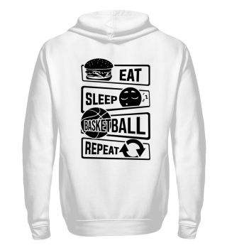 Eat Sleep Basketball Repeat - B-Ball