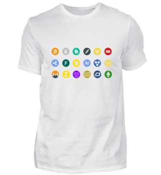 Bitcoin Kyrptowährungen Shirt