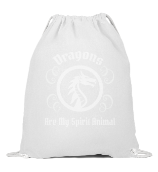The Dragon Is My Spirit Animal Dragon Lover Gift Gift-701a