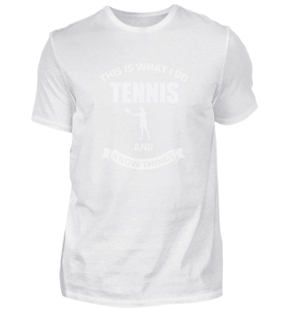 Tennis Das ist was ich mache Tennisspiel