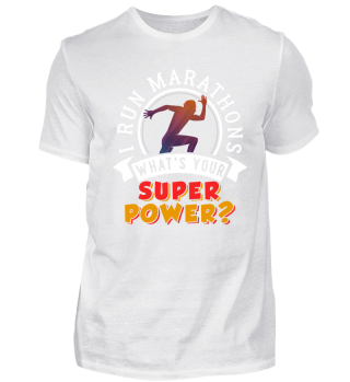 Running Marathons Super Power