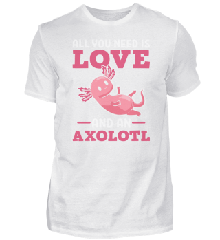 Alles, was Sie brauchen, ist Liebe und ein Axolotl
