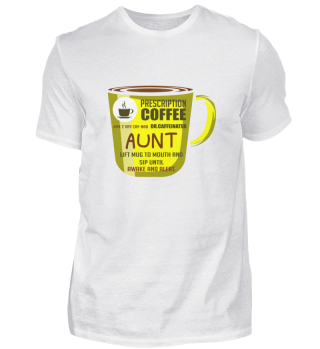 Prescription Kaffeetanten Kaffee Person 