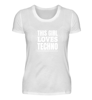 This Girl Loves Techno Raves Raver