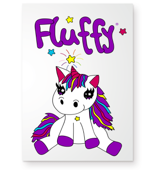 Einhorn Fluffy Unicorn Geschenk Geschenkidee für Kinder und Erwachse