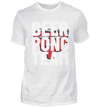 Beer Pong Team Shirt