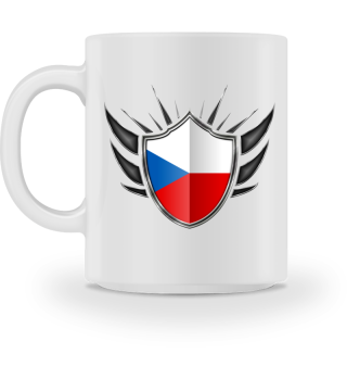 Tschechien-Czech Wappen Flagge 013