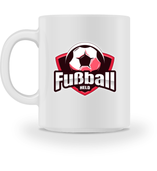 Fußball Held Gaming Logo Design 