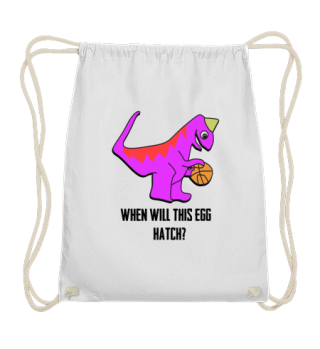 Sporty Dinosaur Loves Basketball - Gift