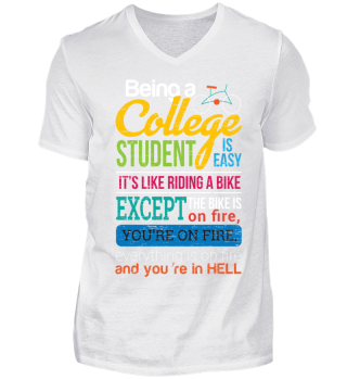 Being a College Student is Easy Bike 