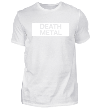 Death Metal Logo (schwarz)
