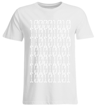 Binärcode T-shirt,Geschenk,Geschenkidee