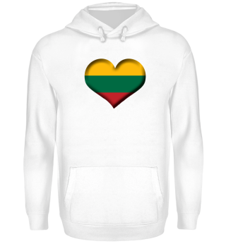 Litauen Herz Flagge