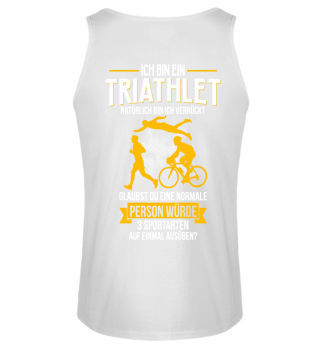 Triathlon - Ich bin ein Triathlet