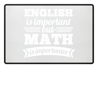 English Is Important Math Importanter