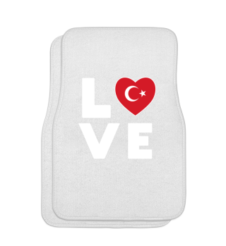 Ich liebe LOVE Türkei Flagge Fahne Herz