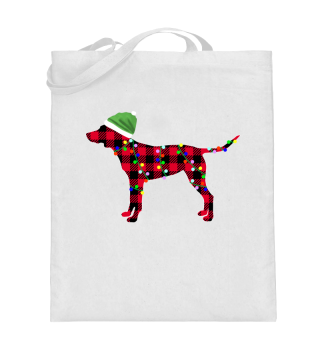 Red Plaid Buffalo Dog Pajama Christmas