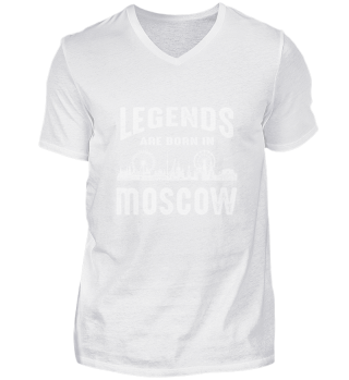 Moscow legends Russia skyline