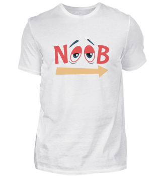 XASTY Noob Neuling Gaming Cool Shirt