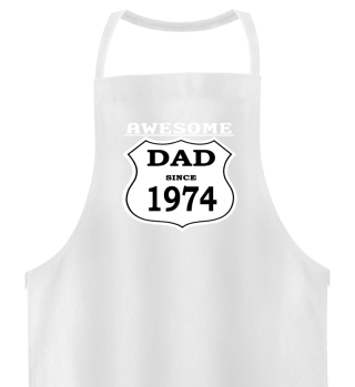 Bester Papa, Best Dad since 1974 T-Shirt