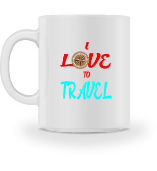 I Love To Travel - Adventure Gift 