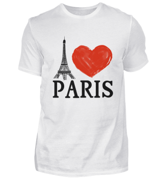 Ich liebe Paris Herz Paar Stadt Liebevol