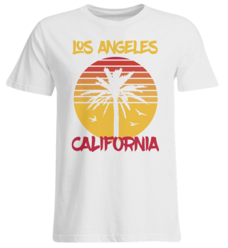 California Los Angeles Palm trees Ocean Surfing