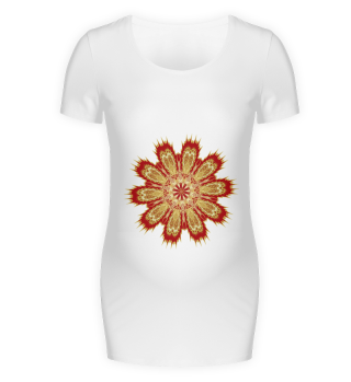 Maternity shirt, Mandala Design