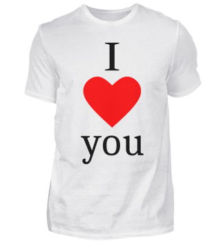 I Love you, T-Shirt
