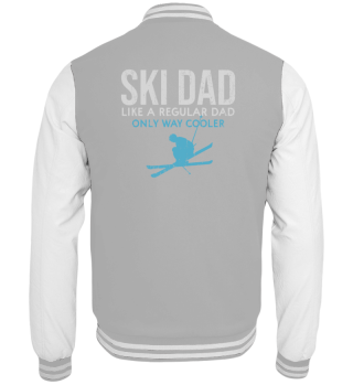 Ski dad, like a regular dad only way
