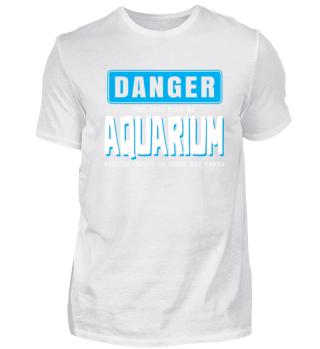 Warnung vor Gefahren im Aquarium