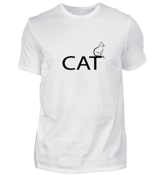 Stylish cat design T-Shirt