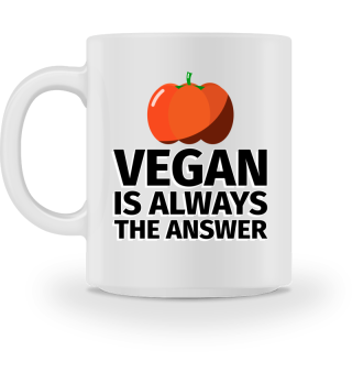 Vegan is Always the Answer Kürbis