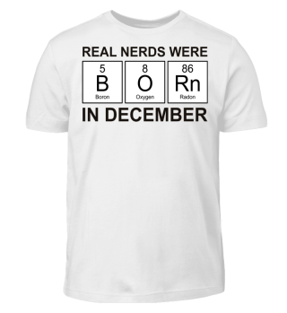 Periodic Elements - BORN december black