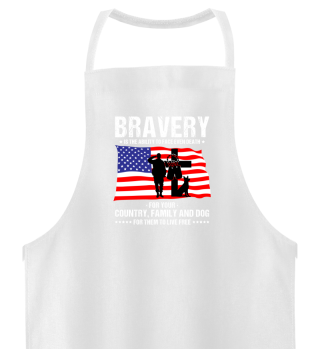 Brave Veteran Shirt for Dog Lovers