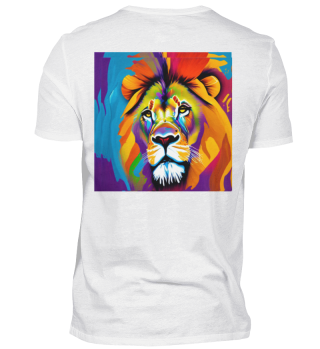 Coloured Lion