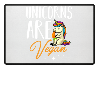 Vegan Unicorn Gift Veggie Vegetable