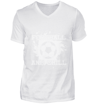Football and chill Fußball Geschenk Ball