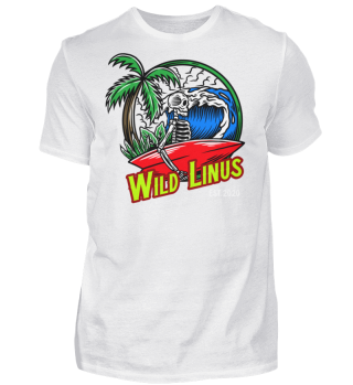 Wild Linus | Surfing Skull