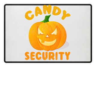 Candy Security Jack O Lantern Pumpkin