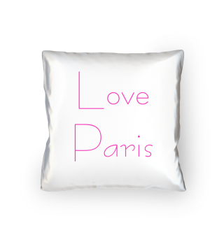 Love Paris Word Art
