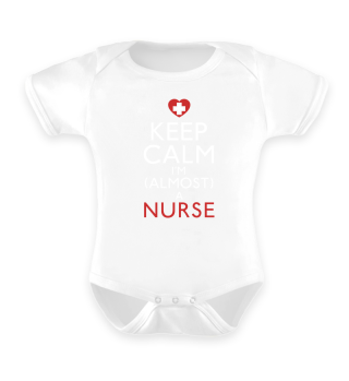Keep Calm I'm (Almost) A Nurse Future Nurse Gift