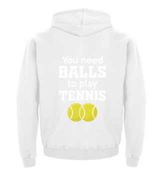 You need balls to play tennis Word game
